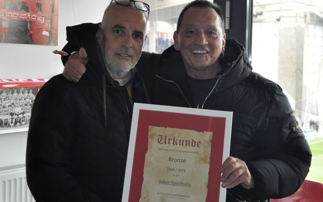 Danke für die Unterstützung