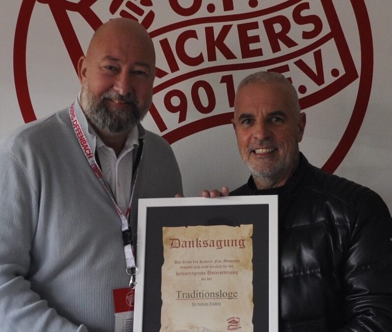 Danke für die Unterstützung